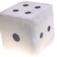 Kostka 10x10 bílá