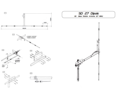 SD 75VU SMA Dualband