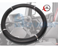 Potah volant 44-46 cm  černý hladky L
