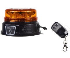 Maják LED AKU, MAGNET 12x3W oranžový