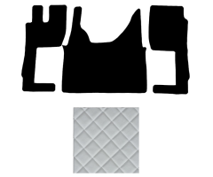 Ford F- MAX (43) koberce prošívané bílá