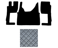 FORD MAX (43) koberce prošívané šedé