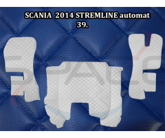 SCAN R(39) 2014 stream.automat koberce prošívané modré  VÝPRODEJ