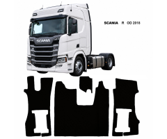 SCAN R (61) R 2018 sedadlo spol.vzduch prošívané červené