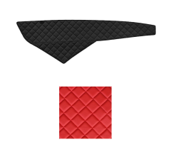 Koženkový potah pal. Ford F - MAX červený