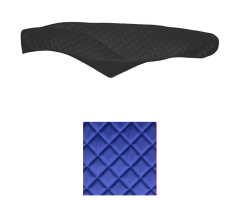 Koženkový potah pal. (14) MB MP IV modrý