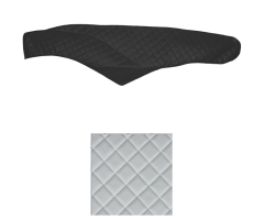 Koženkový potah pal. (14) MB MP IV bílý