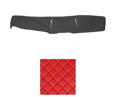 Koženkový potah pal. (2) 2007-2019 M TGX červený VÝPRODEJ