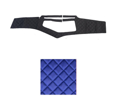 Koženkový potah pal. M TGX od 2020 modrý