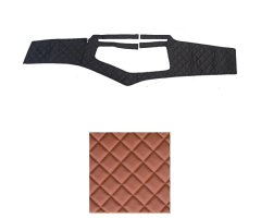 Koženkový potah pal. M TGX od 2020 hnědý