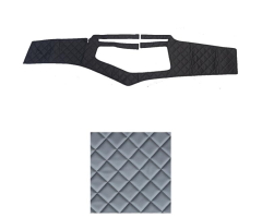 Koženkový potah pal. M TGX od 2020 šedý