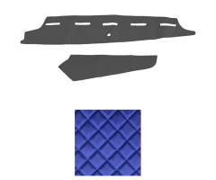 Koženkový potah pal.9 A VOL 2013 modrý VÝPRODEJ