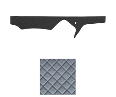 Koženkový potah pal. (17) Ive S-WAY šedý