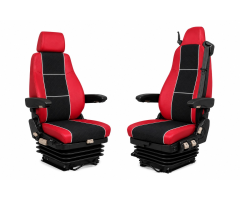 SCAN č.137 Ř Recaro+SP 39 potah černý /kož. červená