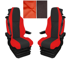 M TGX od 2020 2P kož. potah červený