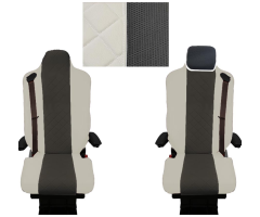 Ren GAMA-T (129) kož.potah bílý RS