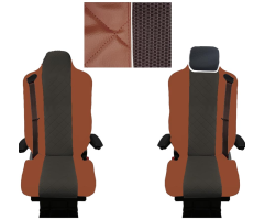 Ren GAMA-T (129) kož.potah hnědý RS