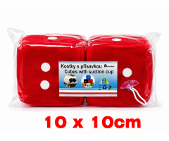 Kostka červená 10x10