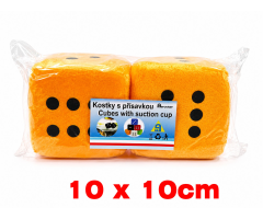 Kostka oranžová 10x10