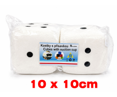 Kostka bílá 10x10