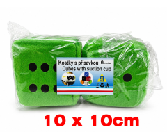 Kostka zelená 10x10