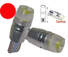 Auto LED 24V T10  1005 červená