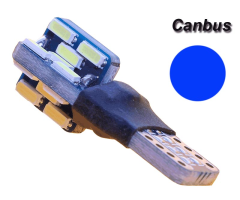 Auto LED 24V T10 modré canbus