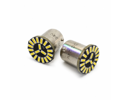 Auto LED 24V BA15S 19LED bílá