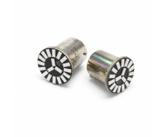 Auto LED 24V BA15S 19LED červená