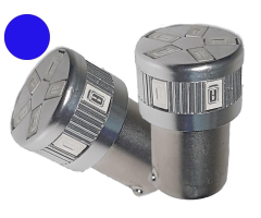 Auto LED 24V S25 11 smd led modrá