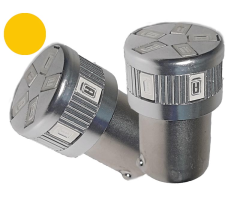 Auto LED 24V S25 11 smd led oranžová