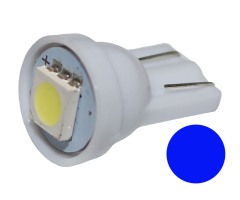 Auto LED 24V T10 1 LED modrá