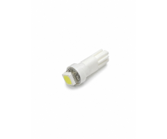 Auto LED 24V T 5 plast přístroj 1 SMD bílá