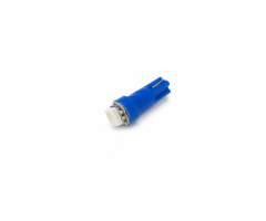 Auto LED 24V T 5 plast přístroj 1 SMD modrá