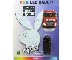 Světelný RGB zajíc