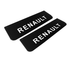 Zástěrka gumová 2x černá  RENAULT
