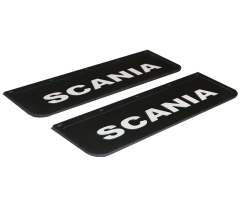Zástěrka gumová 2x černá SCANIA