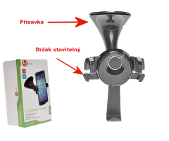 Držák uni s přísavkou 52-90mm