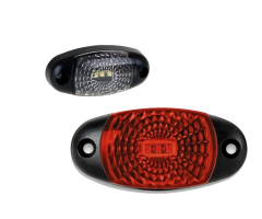 Poziční lampa FT-25C LED 12/24V červená