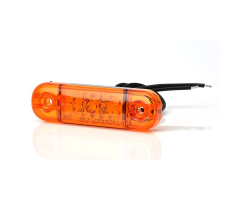 Poziční lampa  LED oranžové 12/24V
