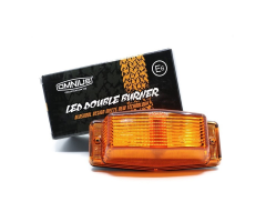 Double burner LED 24V oranžový